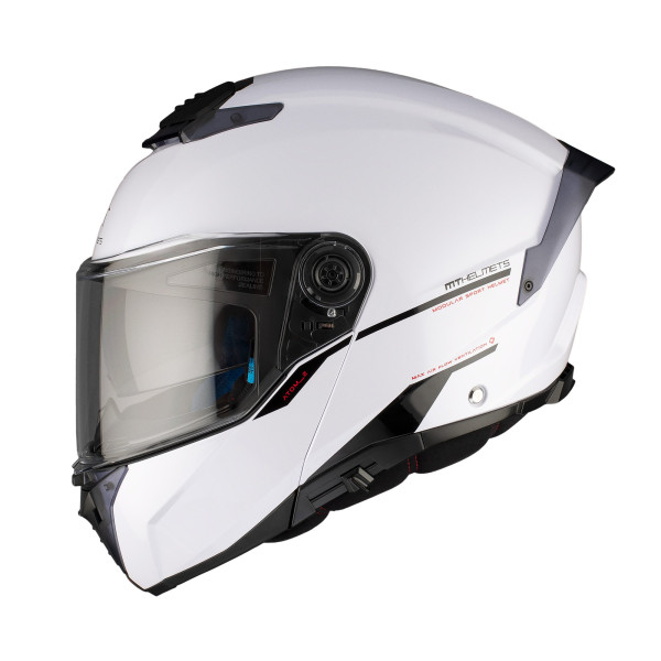 MT Helmets MT Atom 2 Solid Gloss White